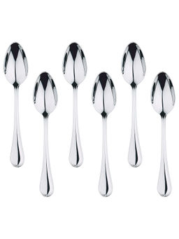 Bergner - Crown 6 Pcs Stainless Steel Dessert Spoon Set