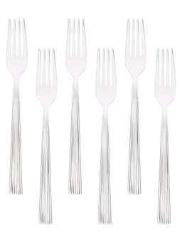 Bergner - Maina 6 Pcs Stainless Steel Dessert Fork Set