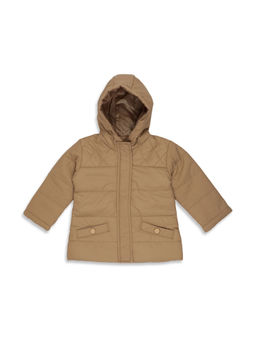 Blue Giraffe - Beige Solid Jackets