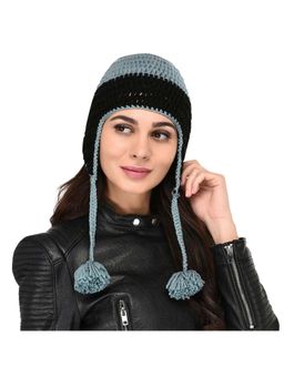 Bharatasya - Grey Solid Hat