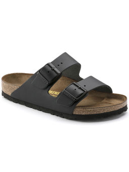 Birkenstock - Black Arizona Solid Regular Width Sandals