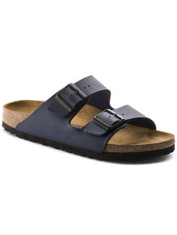 Birkenstock - Blue Arizona Solid Regular Width Sandals