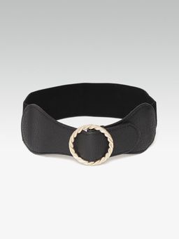 Twenty Dresses by Nykaa Fashion - Black On My Way To Party Waist Belt