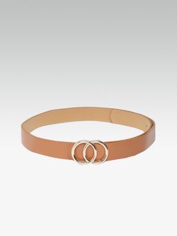 Twenty Dresses by Nykaa Fashion - Tan Bundle Me In Circles Waist Belt