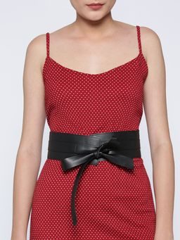 Twenty Dresses by Nykaa Fashion - Black The Party Staple Waist Belt