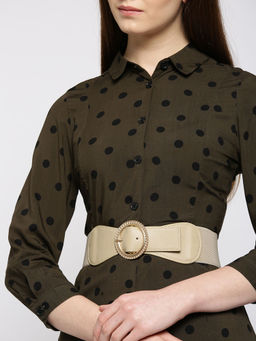 Twenty Dresses by Nykaa Fashion - Beige Keep Going Around Waist Belt