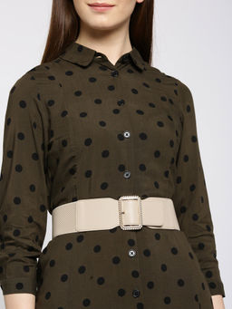 Twenty Dresses by Nykaa Fashion - Cream Always On The Side Waist Belt