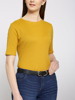 Twenty Dresses by Nykaa Fashion - Black Twin Spin Waist Belt