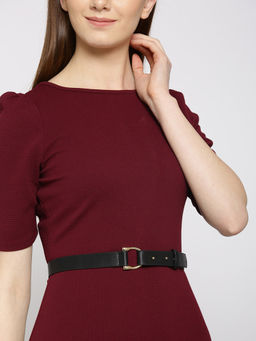 Twenty Dresses by Nykaa Fashion - Black Hooked On You Waist Belt