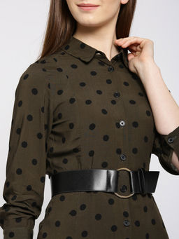 Twenty Dresses by Nykaa Fashion - Black Running In Circles Waist Belt