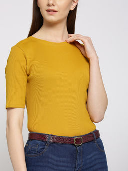 Twenty Dresses by Nykaa Fashion - Maroon Intertwined In Style Waist Belt