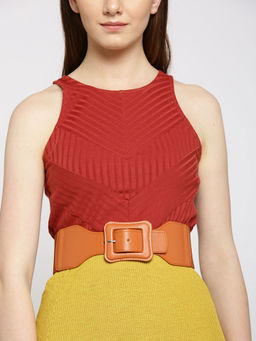 Twenty Dresses by Nykaa Fashion - Tan Covered In You Waist Belt