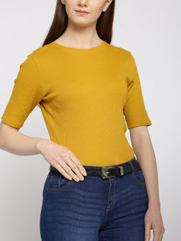 Twenty Dresses by Nykaa Fashion - Black You Are My Silver Lining Waist Belt