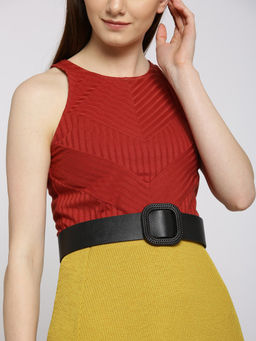 Twenty Dresses by Nykaa Fashion - Black Holiday Ready Waist Belt