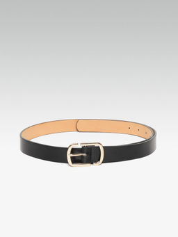 Twenty Dresses by Nykaa Fashion - Black Sleek And Slim Waist Belt