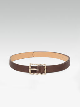 Twenty Dresses by Nykaa Fashion - Brown Dark And Twisted Waist Belt