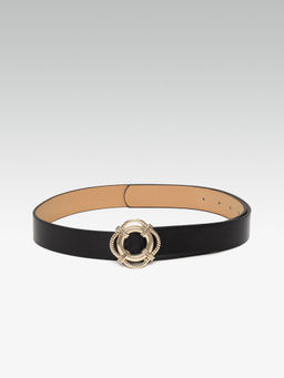 Twenty Dresses by Nykaa Fashion - Black Best Of Both Worlds Waist Belt