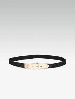 Twenty Dresses by Nykaa Fashion - Black Keep Me Cinched Waist Belt