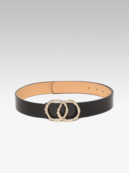 Twenty Dresses by Nykaa Fashion - Black The Dual Approach Waist Belt