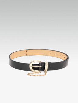 Twenty Dresses by Nykaa Fashion - Black Got Me In Chains Waist Belt