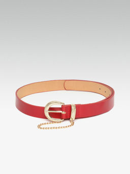 Twenty Dresses by Nykaa Fashion - Red Got Me In Chains Waist Belt