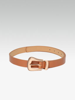 Twenty Dresses by Nykaa Fashion - Tan Old Soul Waist Belt