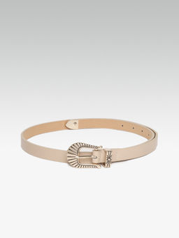 Twenty Dresses by Nykaa Fashion - Beige Old Wild West Waist Belt