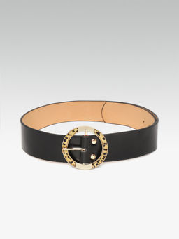 Twenty Dresses by Nykaa Fashion - Black Shy Animal Instinct Waist Belt