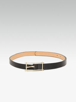 Twenty Dresses by Nykaa Fashion - Black Timeless Rectangular Waist Belt
