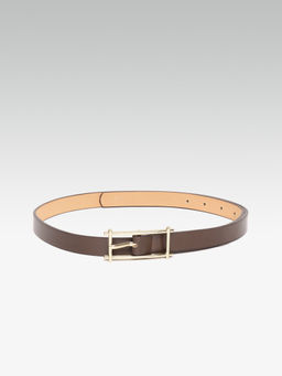 Twenty Dresses by Nykaa Fashion - Brown Timeless Rectangular Waist Belt