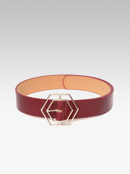 Twenty Dresses by Nykaa Fashion - Maroon The Hex Is On You Waist Belt