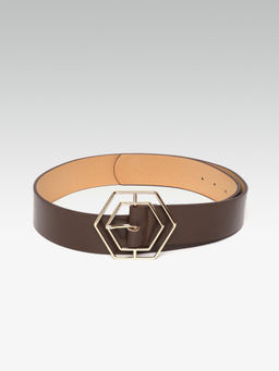 Twenty Dresses by Nykaa Fashion - Brown The Hex Is On You Waist Belt