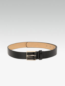 Twenty Dresses by Nykaa Fashion - Black 90 Degrees Square Waist Belt