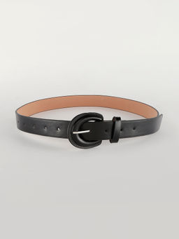 Twenty Dresses by Nykaa Fashion - Black Own The Game Roller Belt