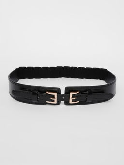 Twenty Dresses by Nykaa Fashion - Black Keep It Cinched Waist Belt