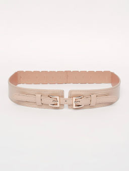 Twenty Dresses by Nykaa Fashion - Beige Keep It Cinched Waist Belt