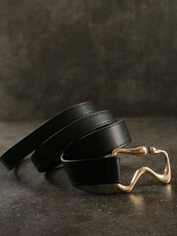 Twenty Dresses by Nykaa Fashion - Black I Am So Unique Belt