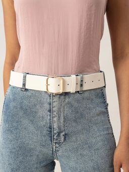 Twenty Dresses by Nykaa Fashion - Cream World Of Square Belt