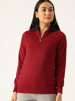 BELLE FILLE - Red Solid Jacket