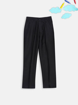 Blue Giraffe - Black Straight Trousers