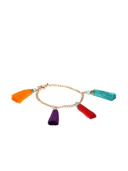 Blueberry - Multicolor Tassel Bracelet