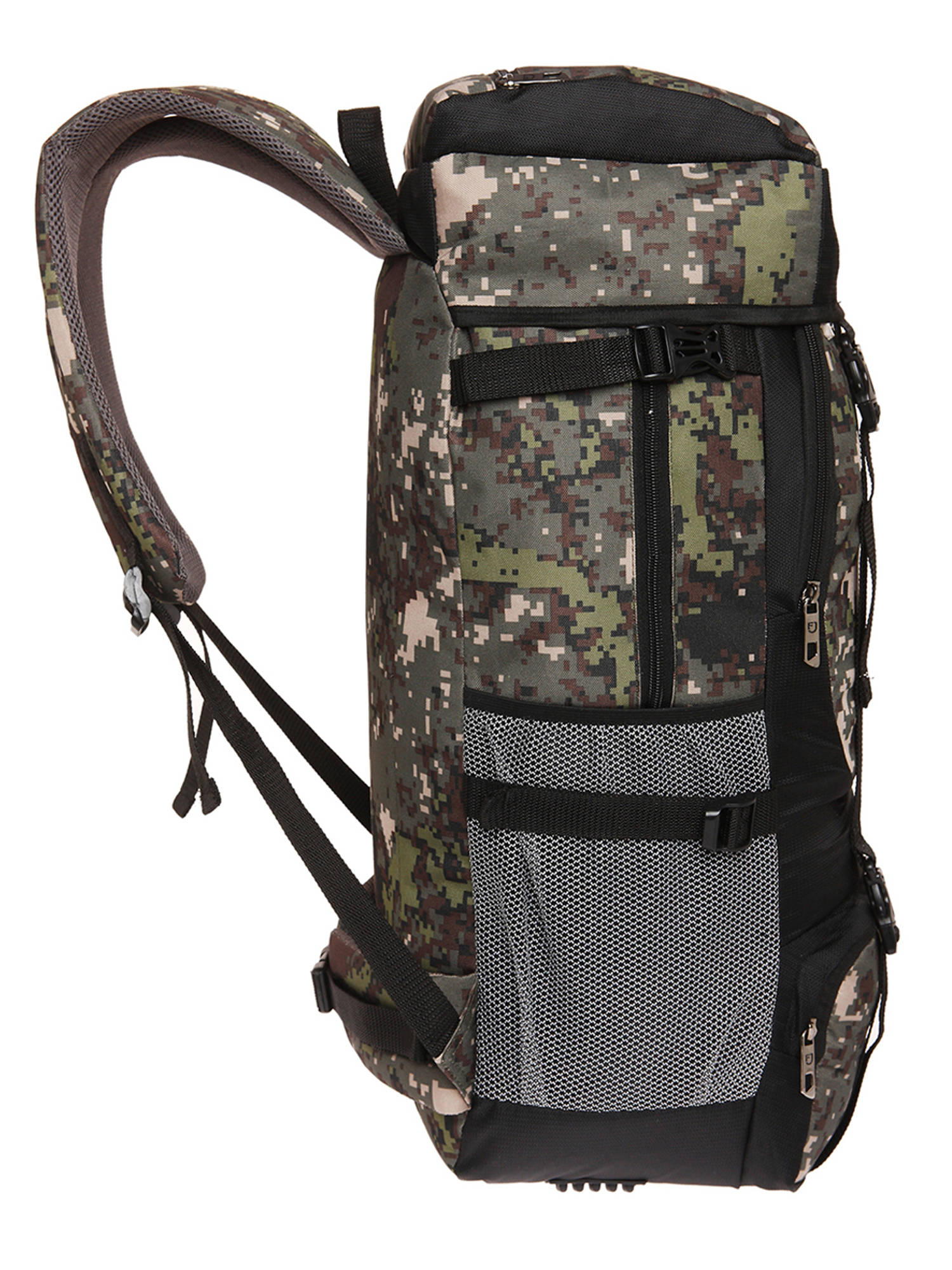 Buy FUR JADEN Green Military 55L Rucksack Travel Backpack Bag for