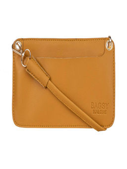 Bagsy Malone - Unisex Mobile Sling Bag - Walnut Brown