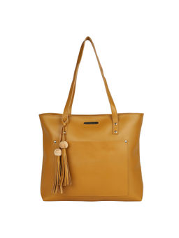 Bagsy Malone - Yellow Big Size Spacious Tote Bag