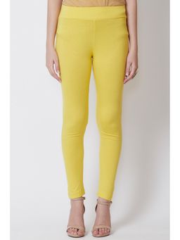 Biba - Yellow Solid Legging
