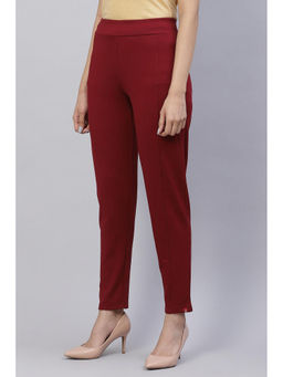 Biba - Towny Port Straight Poly Viscose Leggings