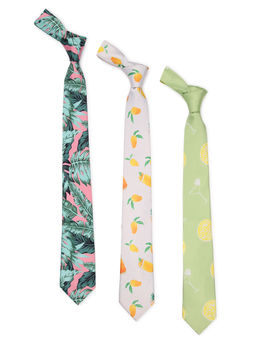 Tossido - Printed Necktie (Set of 3)