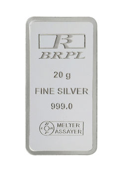 Bangalore Refinery - 20 Gram 999 Purity Silver Bar