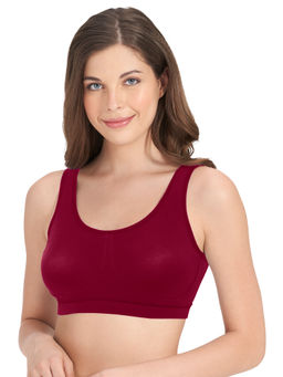 Amante - All Day At Home Removeable Padding Non-wired Bra - Red