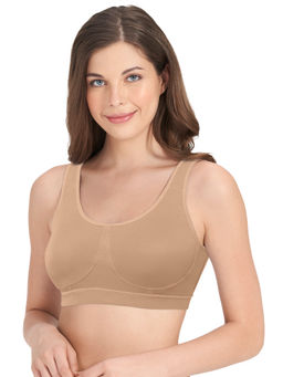 Amante - All Day At Home Removeable Padding Non-wired Bra - Nude